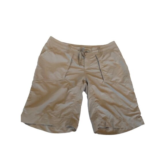 The North Face Horizon II Roll Up Short Women's 14 Beige Hike Quick Dry - Picture 2 of 16